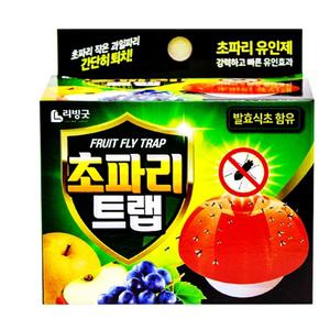 벌레트랩 리빙굿 벌레죽이는 BTM 초파리 트랩 15g 파리트랩