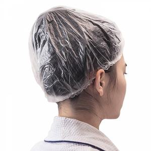 헤어캡 일회용 투명 헤어비닐캡 염색 비닐 위생모자 샤워캡