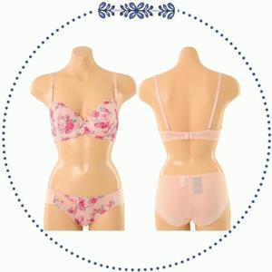 [솔브](행사) 플라워 부케 브라 햄팬티(C컵) SBRD375C SPTD375H_W