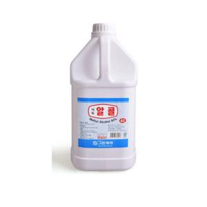 그린 메틸알콜 메칠알콜(에탄올 84프로) 4L 4통