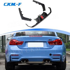 ABS 카본 룩 리어 디퓨저 스포일러 BMW F80 M3 F82 F83 M4 14-19 블