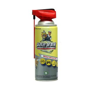 세트 2개 에어졸플러스 스프레이 실리콘윤활제 420ml SC-100
