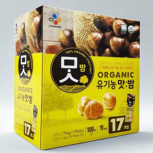 코스트코 CJ 유기농 맛밤 42g x 17봉 / 맛밤 단밤 약밤