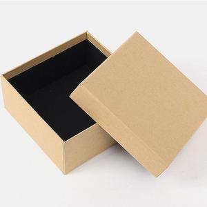 [JHP71RT7_51]크라프트 선물포장박스 사각 2p 12.5X12.5cm