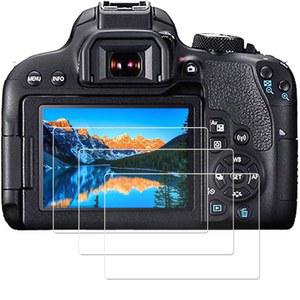 캐논 전용 800D, 3팩 0.3mm 9H 경도 강화 유리 스크린 커버용 PCTC 프로텍터