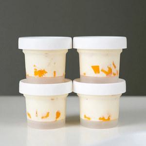 푸딩 공병 요거트 플라스틱 100개 컵 용기 쨈 일회용 200ml