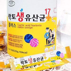 락토생유산균 17 플러스 KGS 환 분말 건강보조식품 건강즙 야채즙