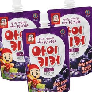(올핀)정관장 포도 아이키커 100mlx30팩 아이키커 음료 포도