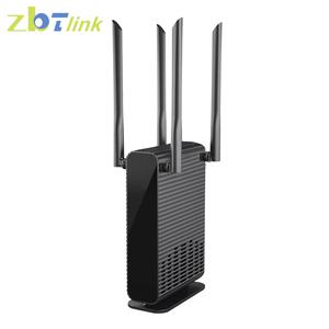 Zbtlink 홈 라우터 USB 3.0 Openwrt LAN/WAN MU-MIMO 안테나 2.4g 5ghz 메쉬 와이파이 원격 제어 6 인터넷