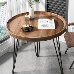 U46 거실 티테이블 60cm 브라운 소파테이블 미니테