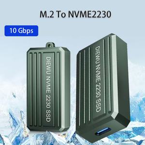 Nvme SSD 인클로저 2230 하드디스크 박스 nvme m2 어댑터 외장 하드 드라이브 케이스 10Gbps M2 NVMe 포켓