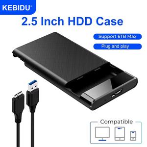 HDD 케이스 2.5 인치 SATA to USB 3.0 하드 드라이브 인클로저 SSD 디스크 박스 C 3.1 2 세대 PC용 HD 외장