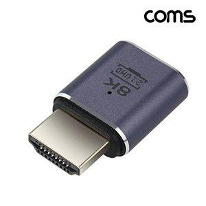 [셀러허브 패션][JHQRMZZ1_4B]Coms HDMI PC부품 젠더 2.1 8K60Hz MF