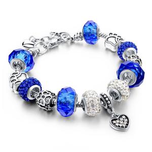 [핑크선물포장+쇼핑백/참팔찌] Presley Bracelet (비즈팔찌/참팔찌/구슬팔찌/행운팔찌)