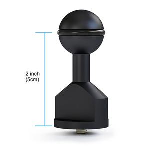 Seaforgs 수중 카메라 암 트레이 다이빙 사진 시스템용 1/4 인치 나사 포함 볼 어댑터 1 인치