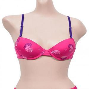 비비드 브라 별하트 패턴 컬러 B컵 BR6487 (3iZ9X)
