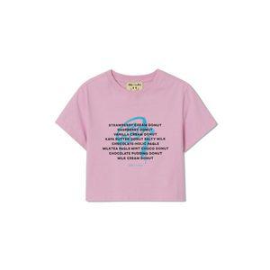 OIOI 오아이오아이 COLLECTION [오아이오아이 X 노티드] DRAWING DONUT CROP T-SHIRTS_PINK 543792
