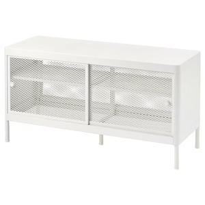 MACKAPAR 마카페르 수납벤치+미닫이도어 100x37cm/신발장/티비장/수납장
