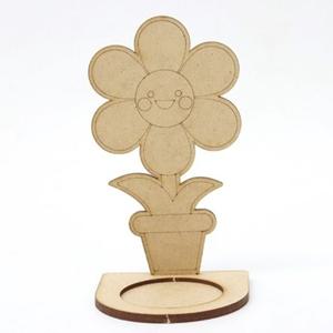 우드공예 MDF DIY 우드 새싹키우기 (해피꽃) 열개