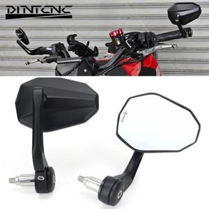 DUCATI STREETFIGHTER MONSTER 오토바이 스쿠터 핸들 바 엔드 후면보기 사이드 미러 8MM 나사 범용 부품