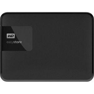 웨스턴디지털 WD 이지스토어 4테라바이트 외장형 USB 3.0 휴대용 하드 드라이브 블랙 WDBKUZ0040BBKWESN