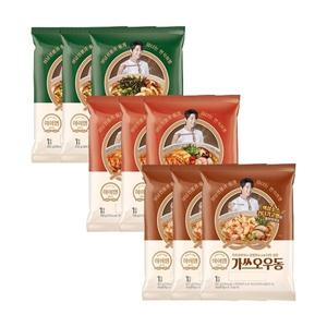 삼립 하이면 가쓰오3봉+김치3봉+완도김3봉 총9봉