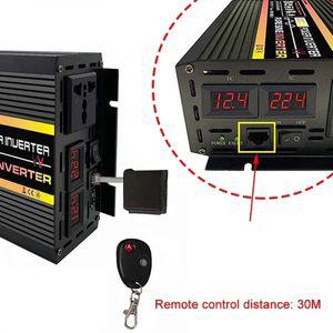 차량용 인버터 순수정현파 전용 리모컨 피크 전력 10000W 12000W 220V 50hz 60hz 12V 24V 48V 60V