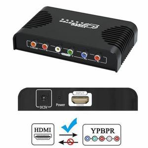 호환 HDMI to YPbPr 컴포넌트 비디오 컨버터 1080P RGB PS4 Apple TV 용 디지털 동축  포함