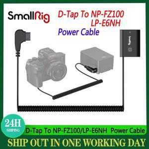 SmallRig 4252 D-탭-LP-E6NH 더미 배터리 전원 케이블, 소니 캐논 카메라용
