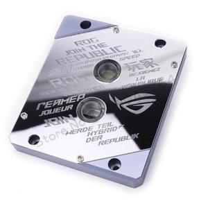 미러 CPU 워터 블럭 1700 표면 ROG 5V MB RGB SYNC 워터쿨러 LGA1800 20XX AM4 AM5 플랫폼 맞춤형 사용 가