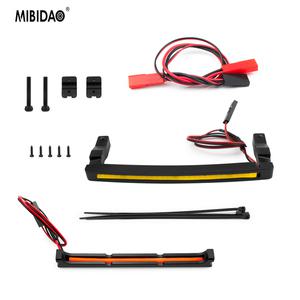 MIBIDAO 헤드라이트 및 미등 전면 및 후면 조명 LED 램프 114 Mojave GROM Mega 380 RC 자동차 업그레이드