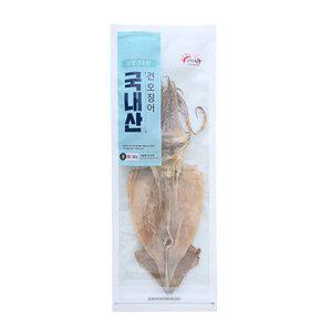 태양 건조한 국내산 건오징어 대 (2미, 140g)