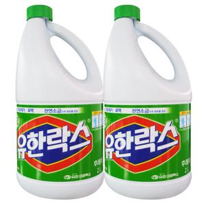 유한양행 유한락스 후레쉬 2Lx2개/청소/향락스/유한/곰팡이제거제/펑크/린/욕실/세재/화장실/세제/
