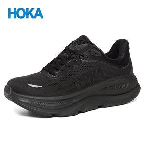 [호카오네오네][HOKA] 남성 본디 9 와이드 블랙 1162013-BBLC