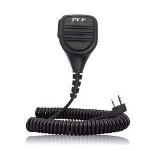 TYT 튼튼한 대형 PTT 마이크 K1 플러그 Wouxun KG UV6D MD UV380 UV390 Baofeng UV 5R 82 Kenwood 양방향 라디오용