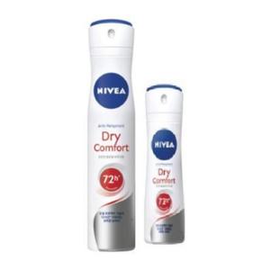 니베아 데오드란트 스프레이 드라이 컴포트 200ml + 휴대용 미니 60ml