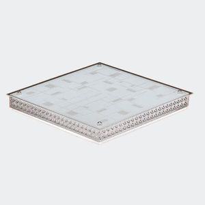 조명사랑 모자이크럭셔리 방등 50W ledLED거실등 사각 교체 교체용 LED 유리 방조명 등기구 램프