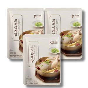 아워홈 고려삼계탕 800g x 3개