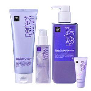 미쟝센 퍼펙트 매직 스트레이트 샴푸트리트먼트세럼 3종 세트+트리트먼트 30ml