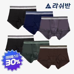 [라쉬반 프리미엄] 남자팬티 액티브 이지루트 6종
