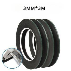 고강도 2-5mm 3M 검정색 접착 테이프 롤 iPad/전화/태블릿 프레임 뒷면 커버 용 LCD 터치 스크린 수리
