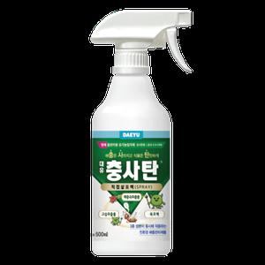 충사탄 500ml 진딧물 깍지벌레 응애 퇴치 뿌리파리 톡토기 고삼제충국 효과 친환경 약