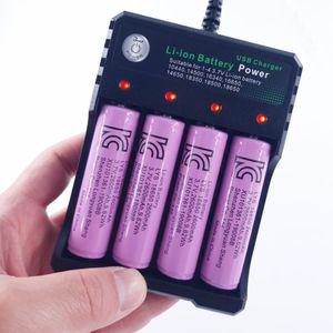 3.7V 18650배터리 건전지 4개 리튬이온 충전기 풀세트 18650배터리충전기 10440충전기 건전지충전기