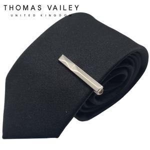 [토마스베일리][THOMAS VAILEY] 토마스베일리 핀장식 패션넥타이 - 캣츠아이 블랙 7cm