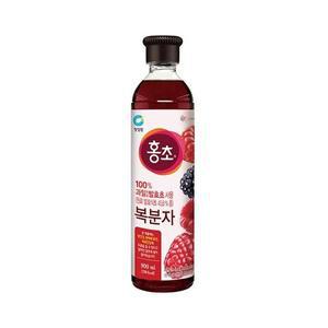 청정원 과일발효초 홍초 복분자 900ml 여름음료 시원한음료 발효초 새콤한신맛