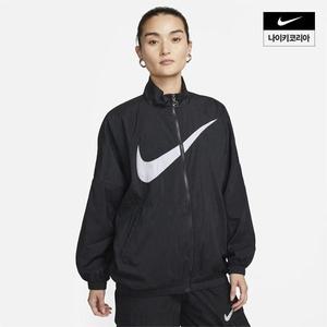 매장정품 나이키 스포츠웨어 에센셜 여성 우븐 재킷 DX5865-010 351300