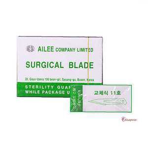 메스날 수술용메스 100개입 Surgical 11호 Blade def346