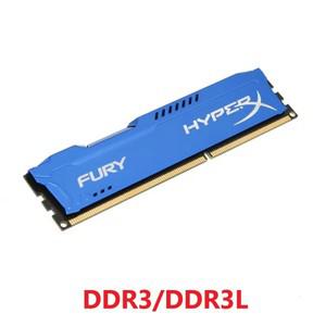 Hyperx Fury 메모리 DDR3L DDR3 데스크탑 RAM UDIMM, 고성능 데스크탑 메모리 240 핀, 4GB, 8GB, 2133MHz,