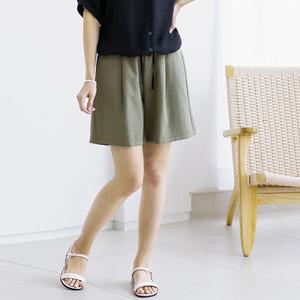 (∼99size)플레어하프인견팬츠 PTD3009_R