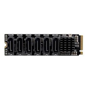 to SATA 커넥터 컨버터 추가 6Gpbsx6 포트 하드 합금 6G